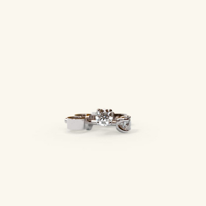 14K Gold 0.20ct Diamond Studs Earrings